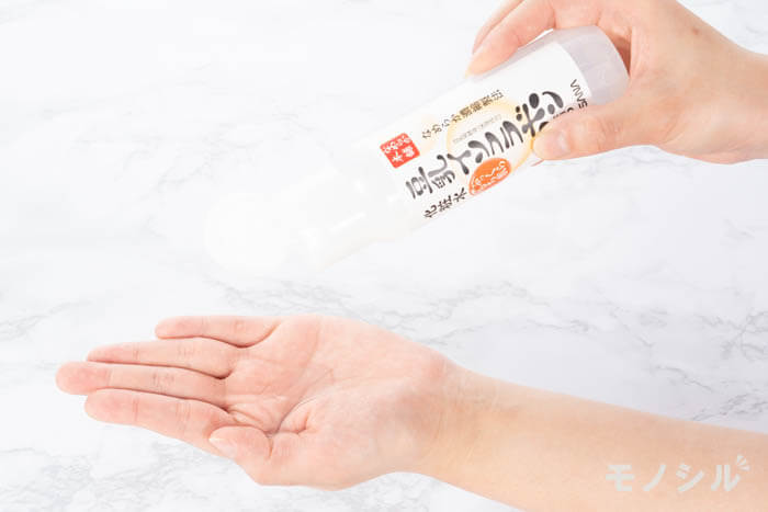 なめらか本舗 豆乳イソフラボン 化粧水 NA のテクスチャー