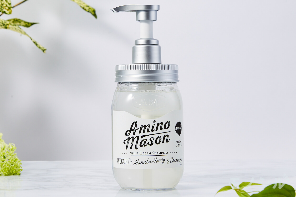 モノシルおすすめの可愛いシャンプー「アミノメイソン モイスト ホイップクリーム シャンプー」